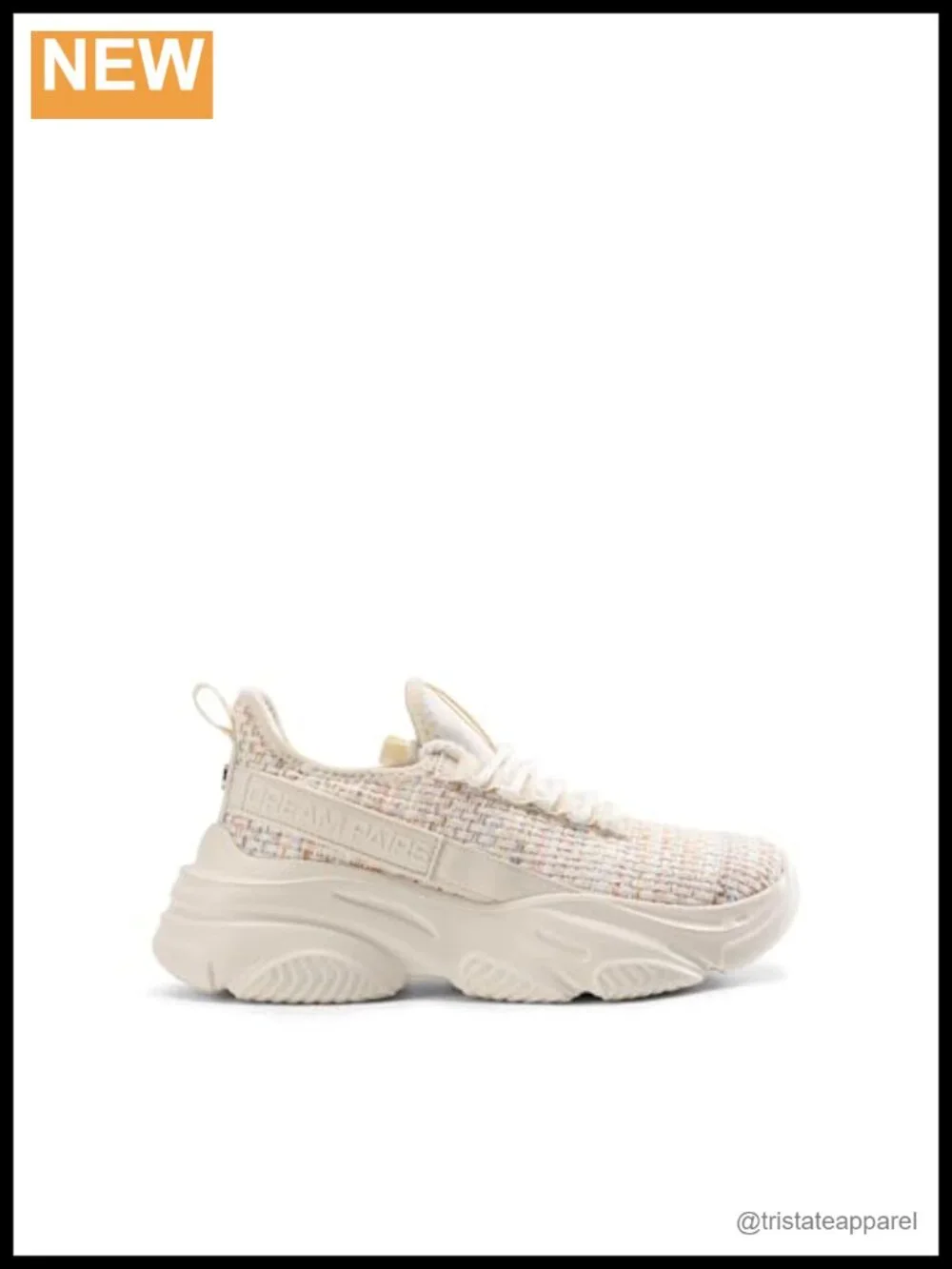 Women's Platform Chunky Sneakers Slip On Walking Shoes Lightweight Knit